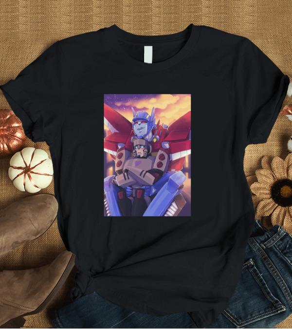 T-Shirt: A Little Role Reversal Transformers Hugging Autobots Decepticons T-Shirt A Little Role Reversal Transformers Hugging Autobots Decepticons T-Shirt