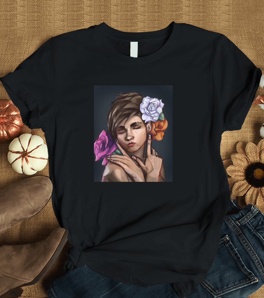 Lesbian Roses Floral T-Shirt