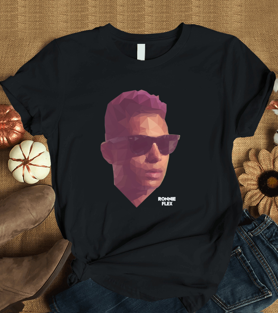 Ronnie Flex Netherlands Dutch Rapper Geometric T-Shirt
