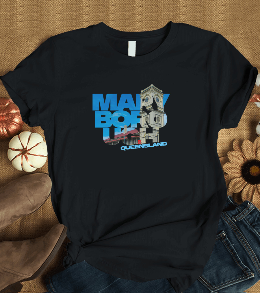 Maryborough Queensland Clock Tower Fraser Coast Region T-Shirt