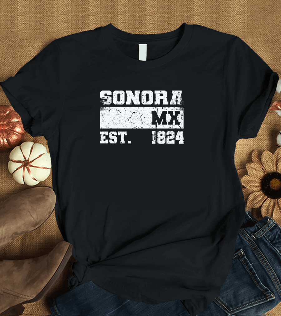 Sonora MX Est 1824 Vintage T-Shirt