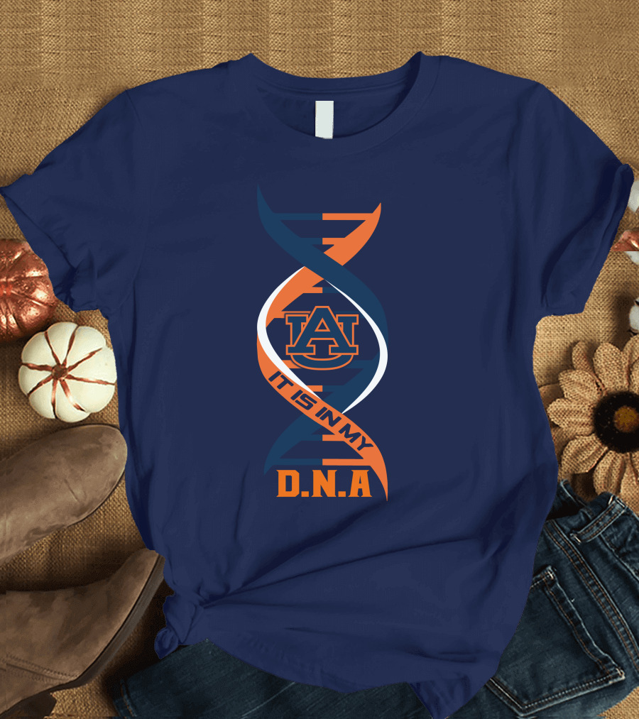 Auburn Tigers Au Logo It Is In My Dna T-Shirt