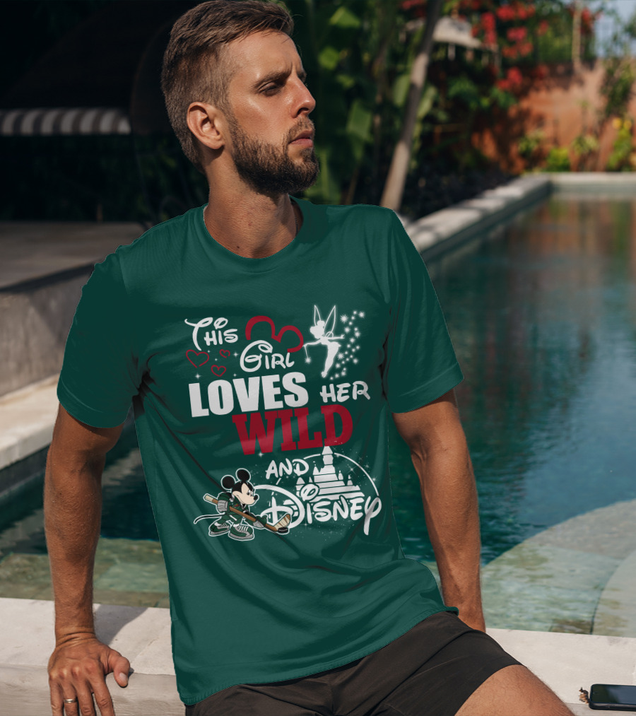 This Girl Loves Her Wild And Disney T-Shirt