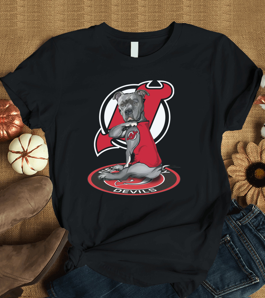 New Jersey Devils Dog Mascot 18 T-Shirt