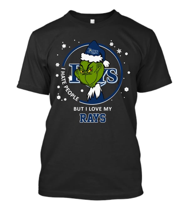 I Hate People But I Love My Tampa Bay Rays T-Shirt