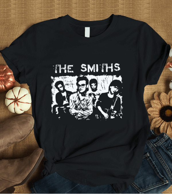 T-Shirt: Morrissey The Smiths Band Members T-Shirt Morrissey The Smiths Band Members T-Shirt
