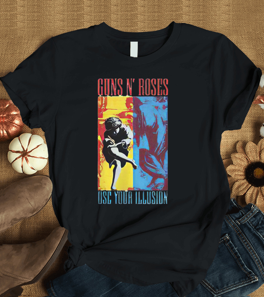 Guns N' Roses Use Your Illusion Colorful T-Shirt