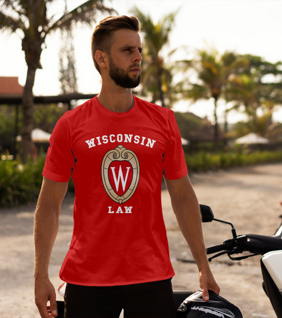 Wisconsin Law W Emblem T-Shirt
