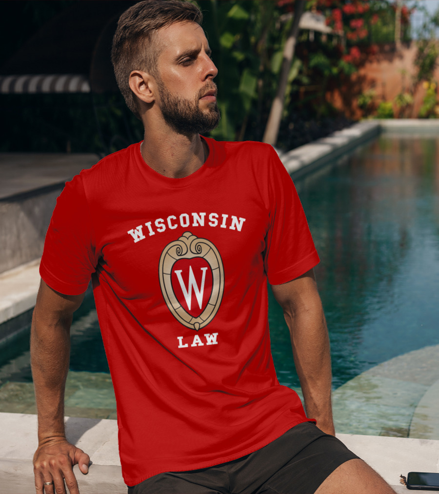 Wisconsin Law W Emblem T-Shirt