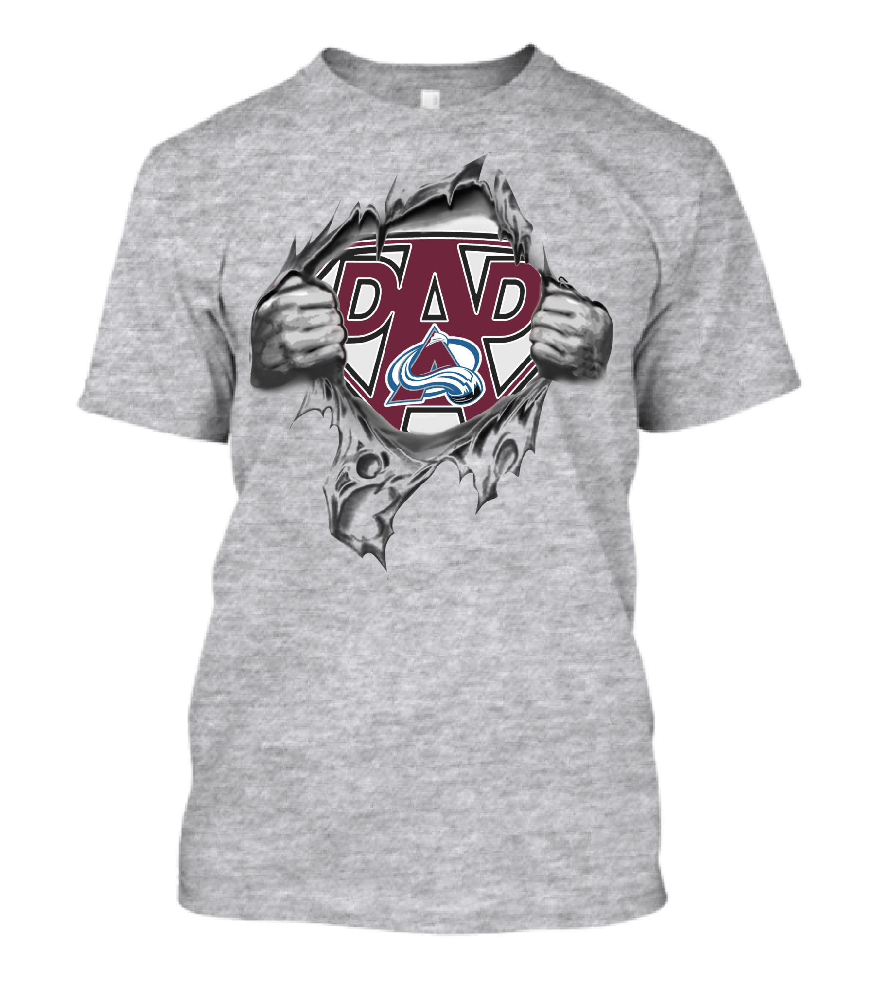 Colorado Avalanche Super Dad T-Shirt