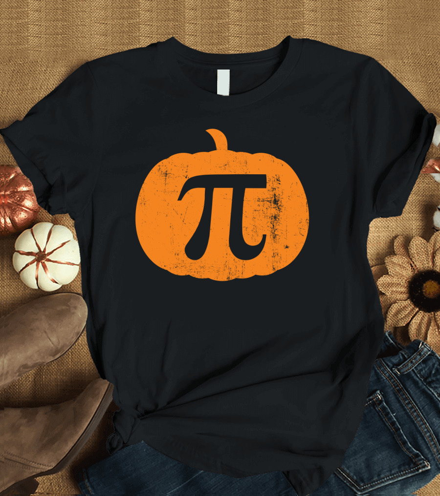 Pumpkin Pi Funny Math Lover Pie T-Shirt