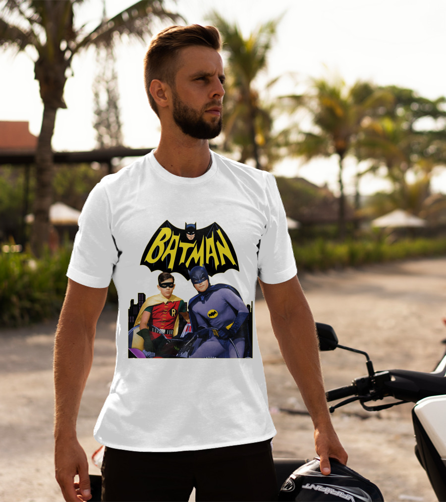 Batman Robin Classic TV Series Duo T-Shirt
