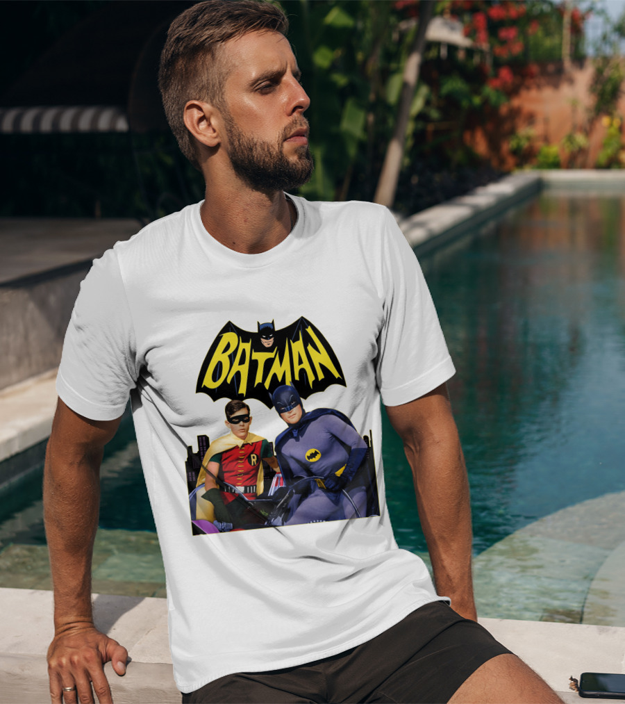Batman Robin Classic TV Series Duo T-Shirt