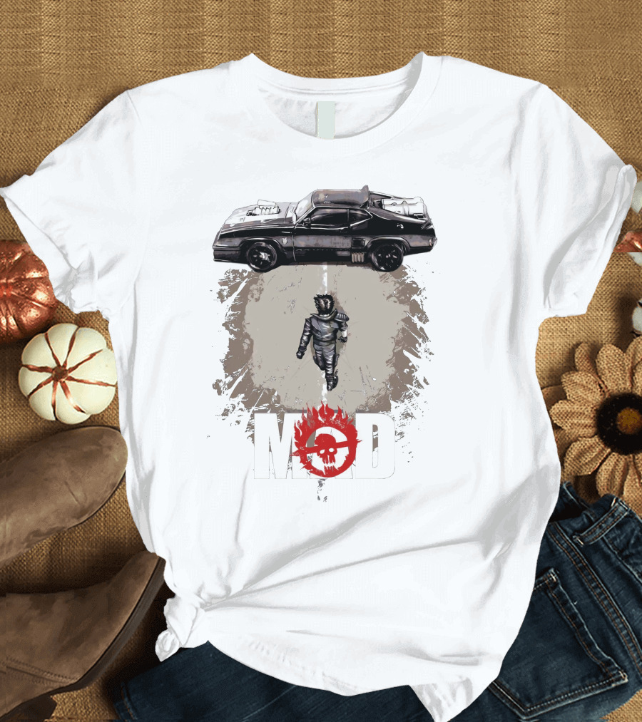 MDMX Mad Max Road Warrior Car Skull T-Shirt