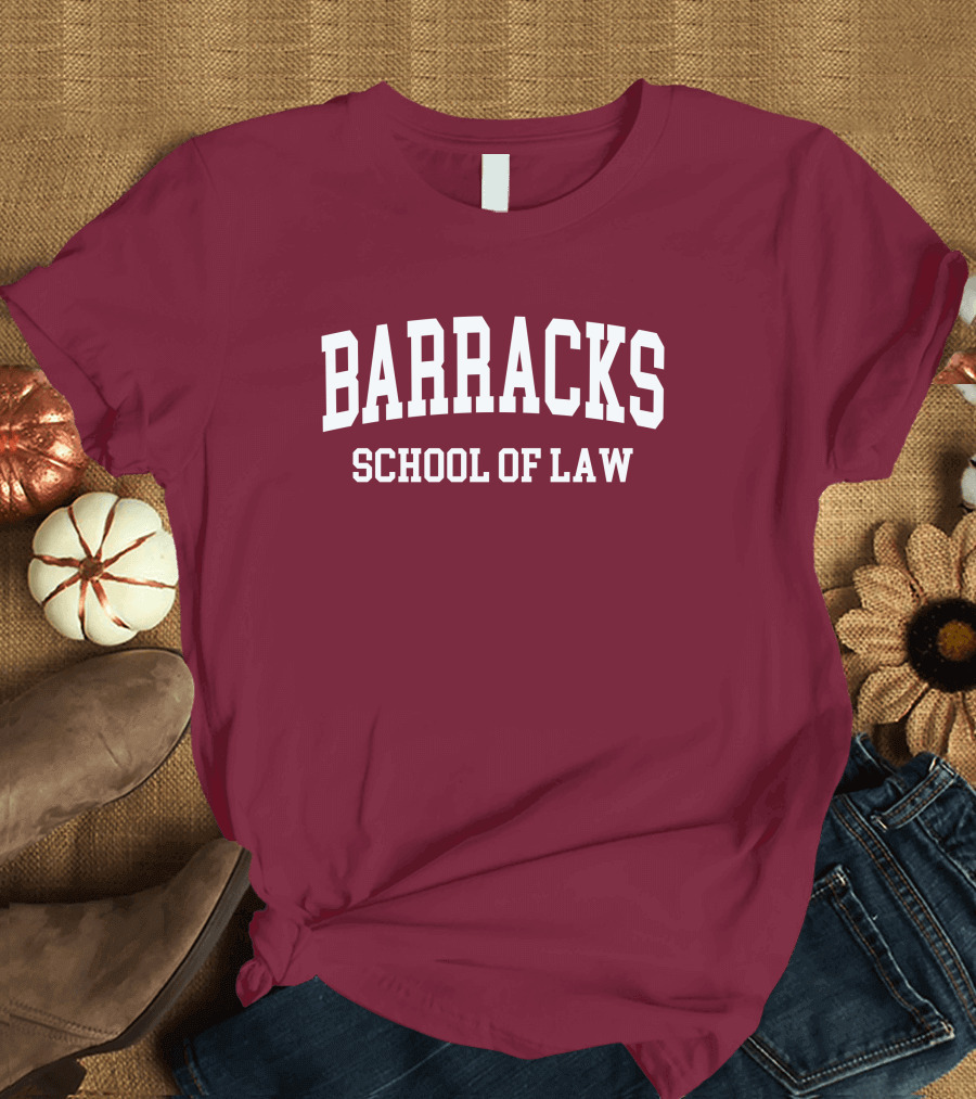 Barracks School Of Law T Glaxton KayakWolf T-Shirt