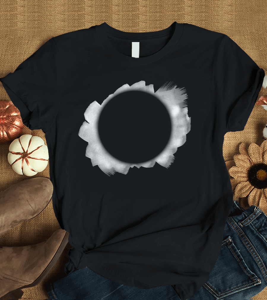 Danisnotonfire Solar Eclipse Black and White Circle T-Shirt