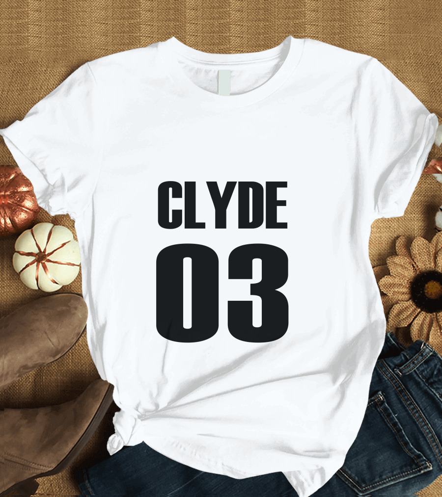 Clyde 03 Bold Number T-Shirt