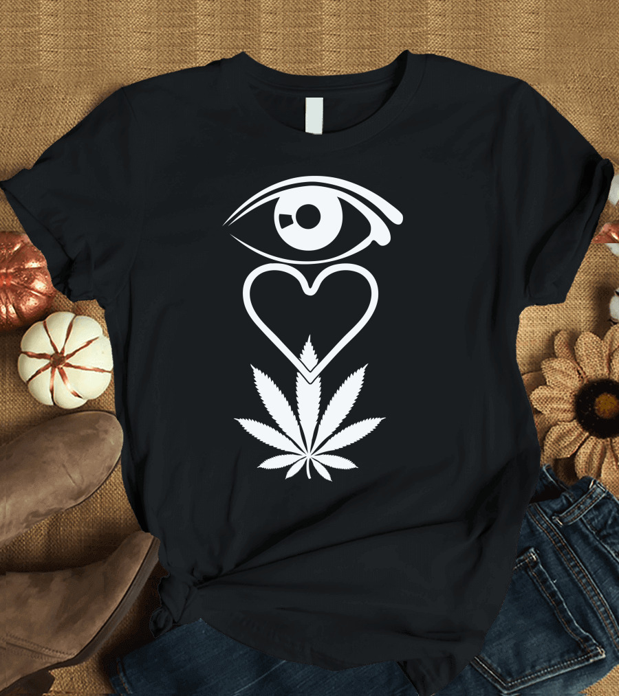 Eye Heart Cannabis 420 T-Shirt