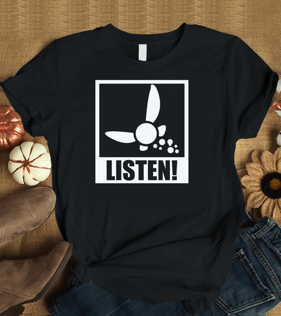 Listen Navi Fairy Iconic Game Reference T-Shirt