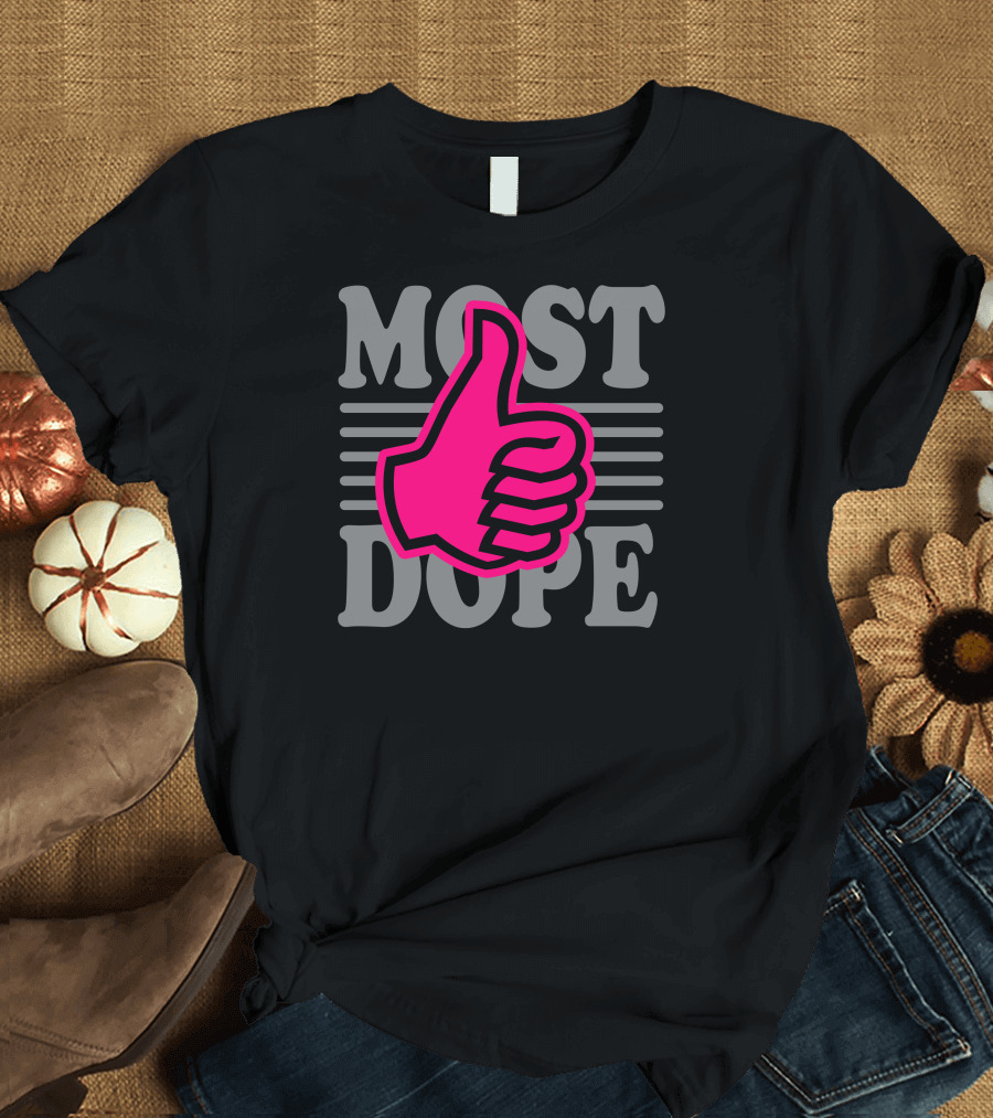 Most Dope Thumbs Up Icon T-Shirt