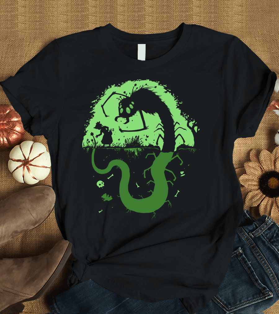 The Flower Feast Encounter in the Shadow of the Monster Forest T-Shirt