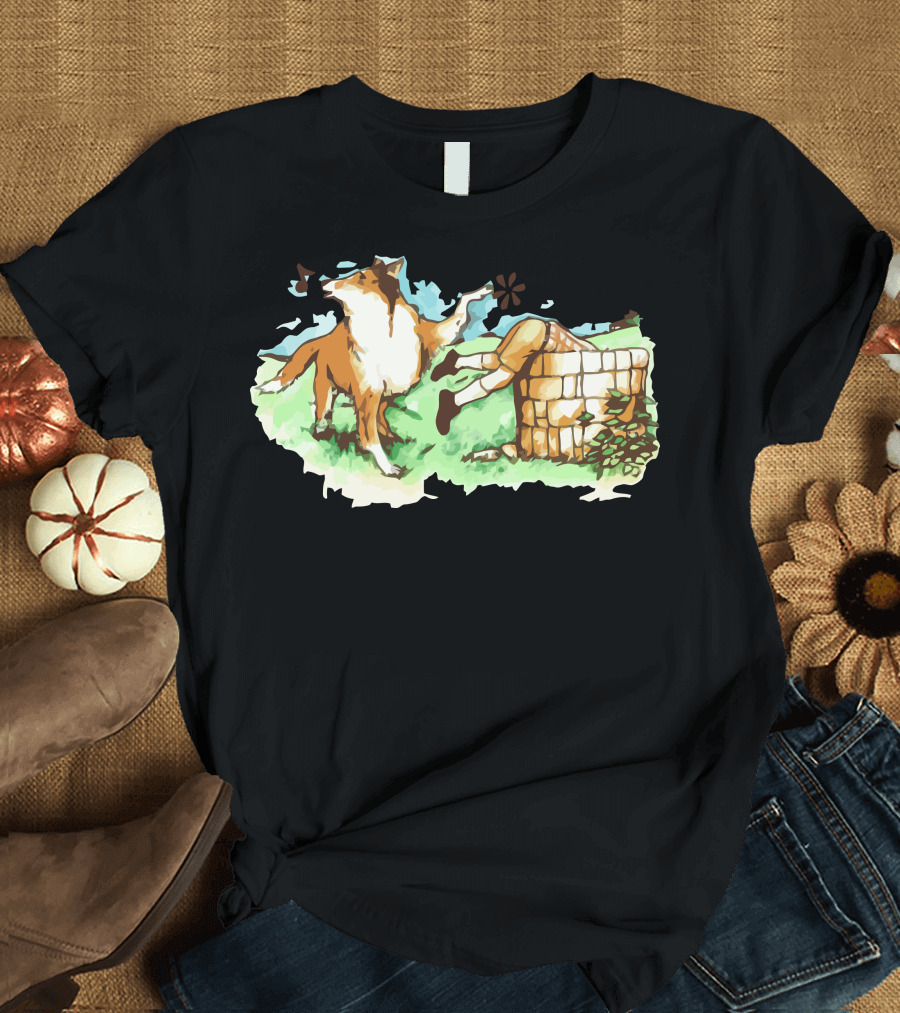 A Horrible Accident Lassie Style Playful Mishap T-Shirt