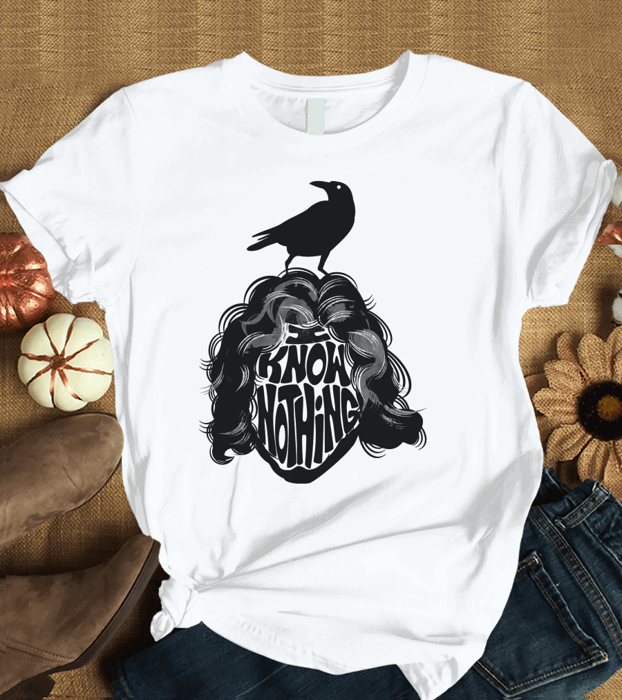 Know Nothing Raven on Hair T-Shirt