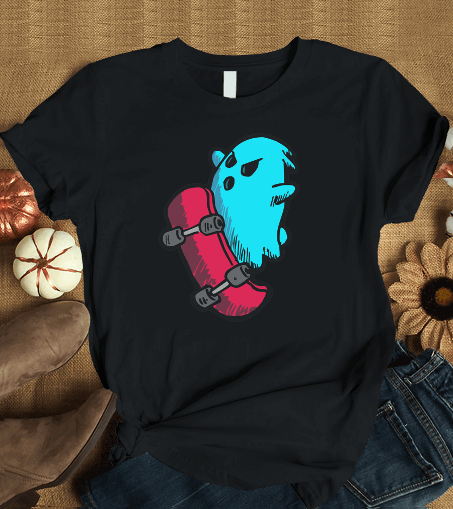 Radical Ghost Riding Skateboard T-Shirt