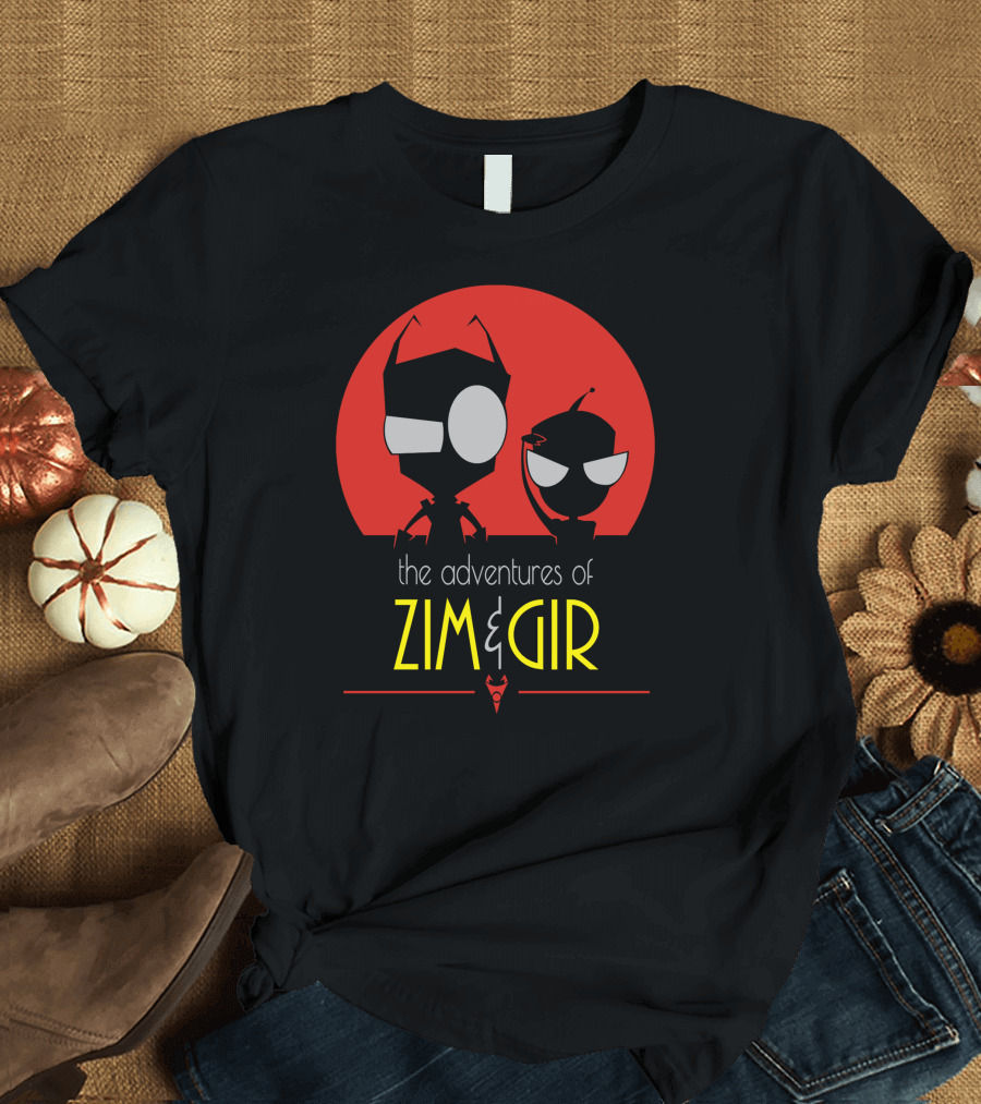 the adventures of ZIM and GIR T-Shirt