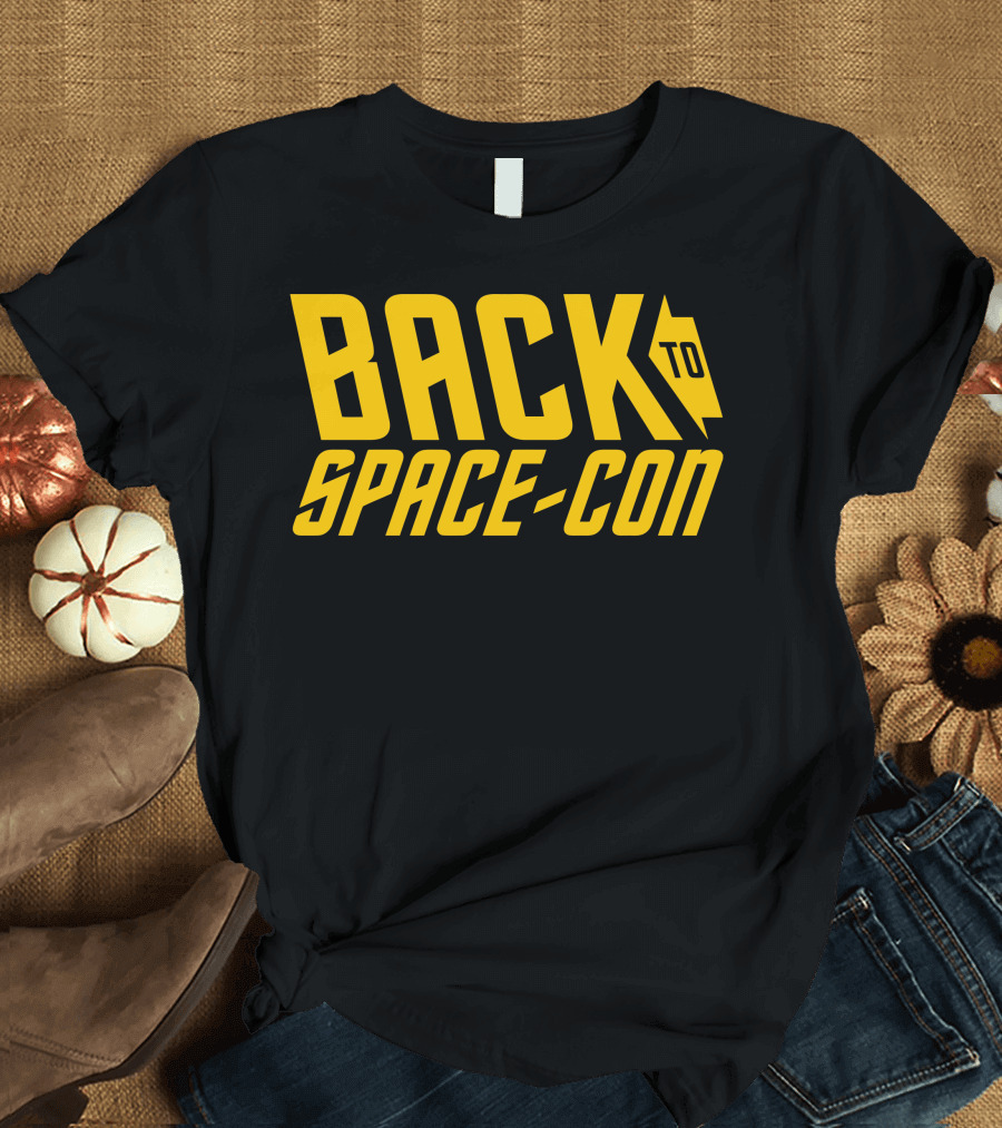 BACK TO SPACE-CON Retro Sci-Fi Event T-Shirt
