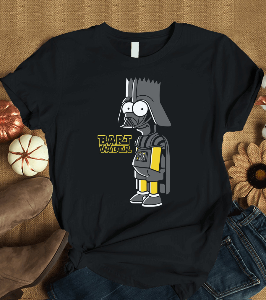 Bart Vader Star Wars Simpson Mashup T-Shirt