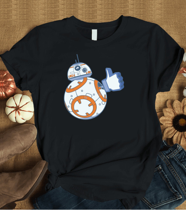 T-Shirt: BB8 Thumbs Up Likes It T-Shirt BB8 Thumbs Up Likes It T-Shirt