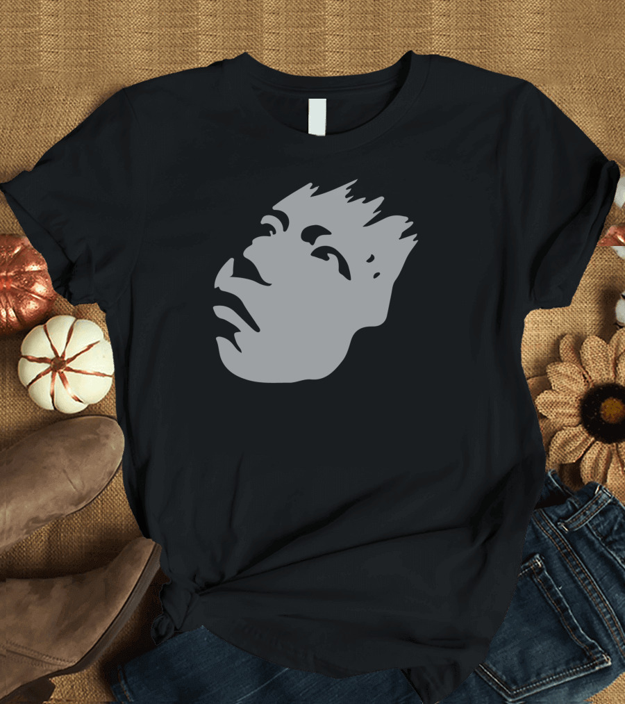 Kyo Airbrush Stencil Face T-Shirt