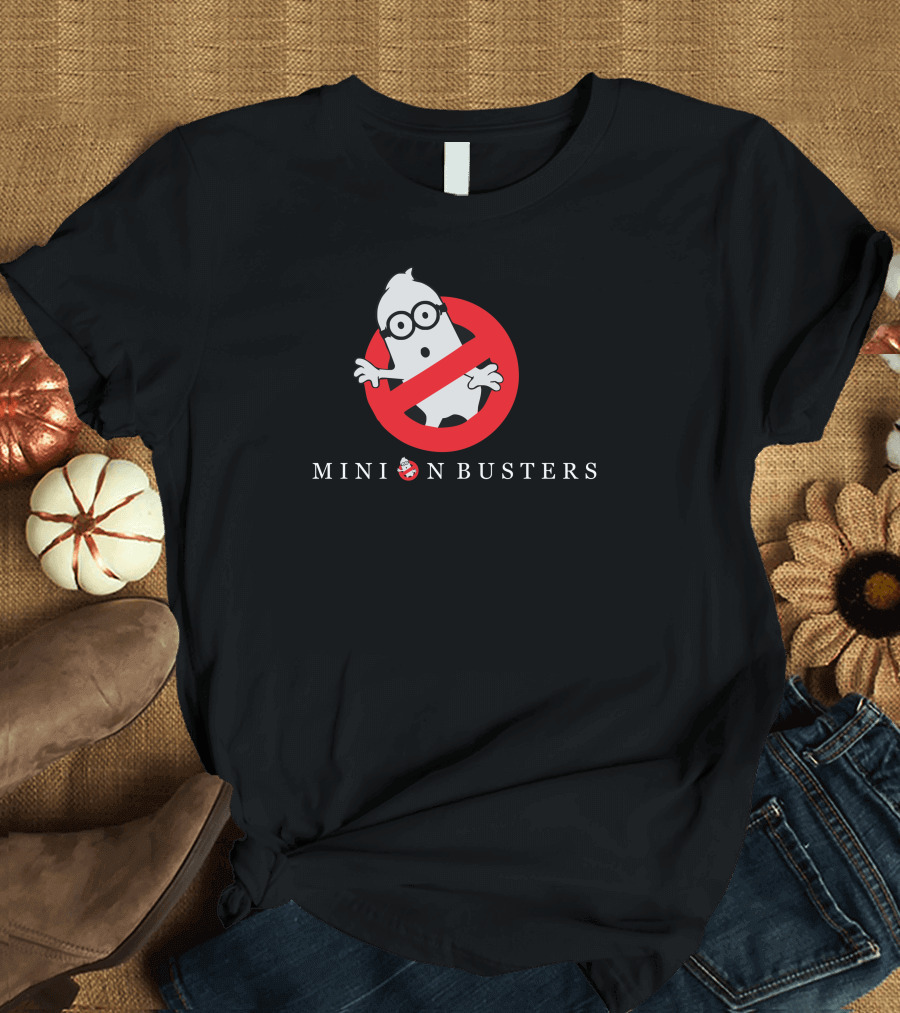 Minionbusters Ghost No Symbol Iconic T-Shirt