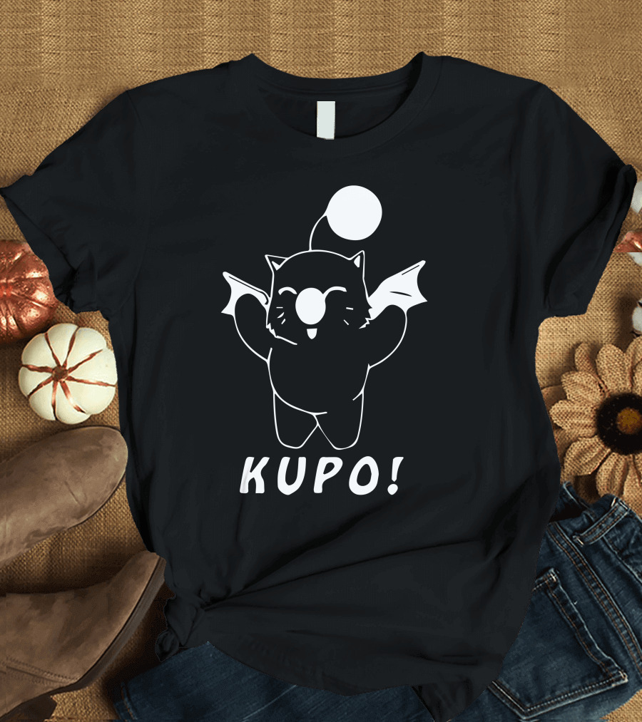 Moogle Final Fantasy Kupo Gaming Cute Moguri Kupo T-Shirt