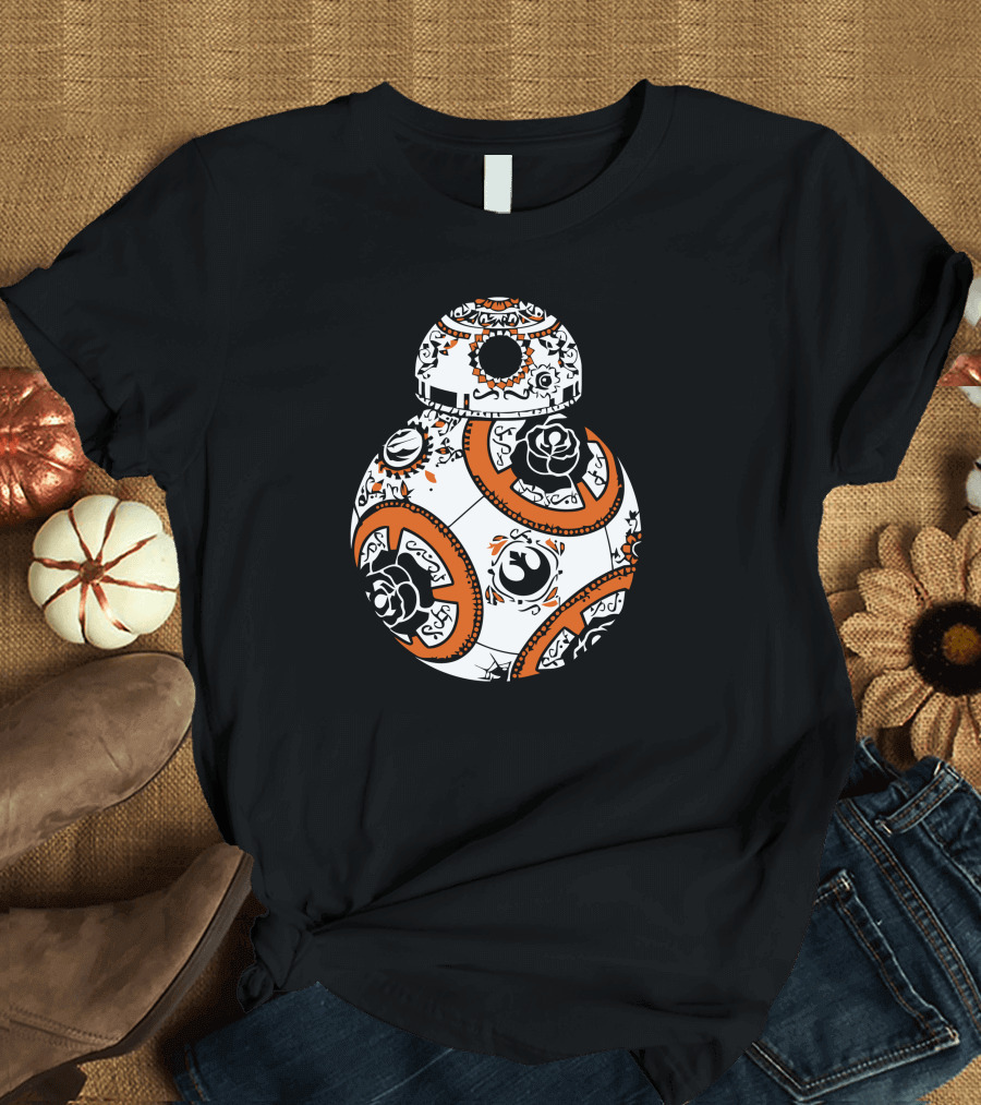 Calavera Droid BB-8 Sugar Skull T-Shirt