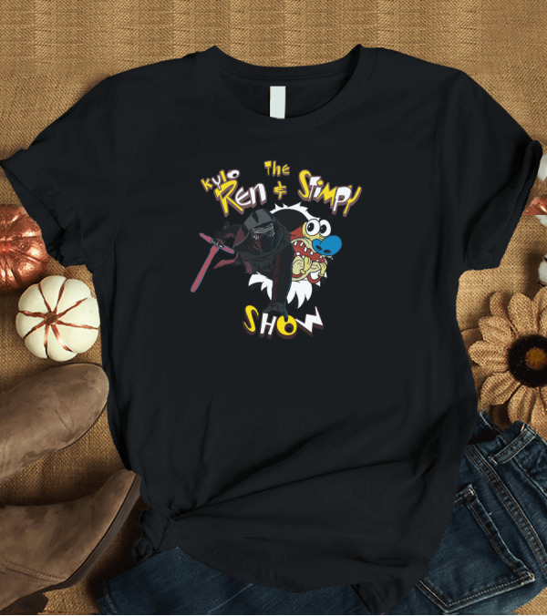 T-Shirt: Kylo Ren and Stimpy Show T-Shirt Kylo Ren and Stimpy Show T-Shirt