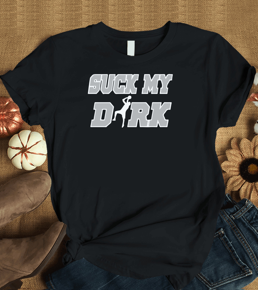Dirk Nowitzki Suck My Dirk Basketball Icon T-Shirt