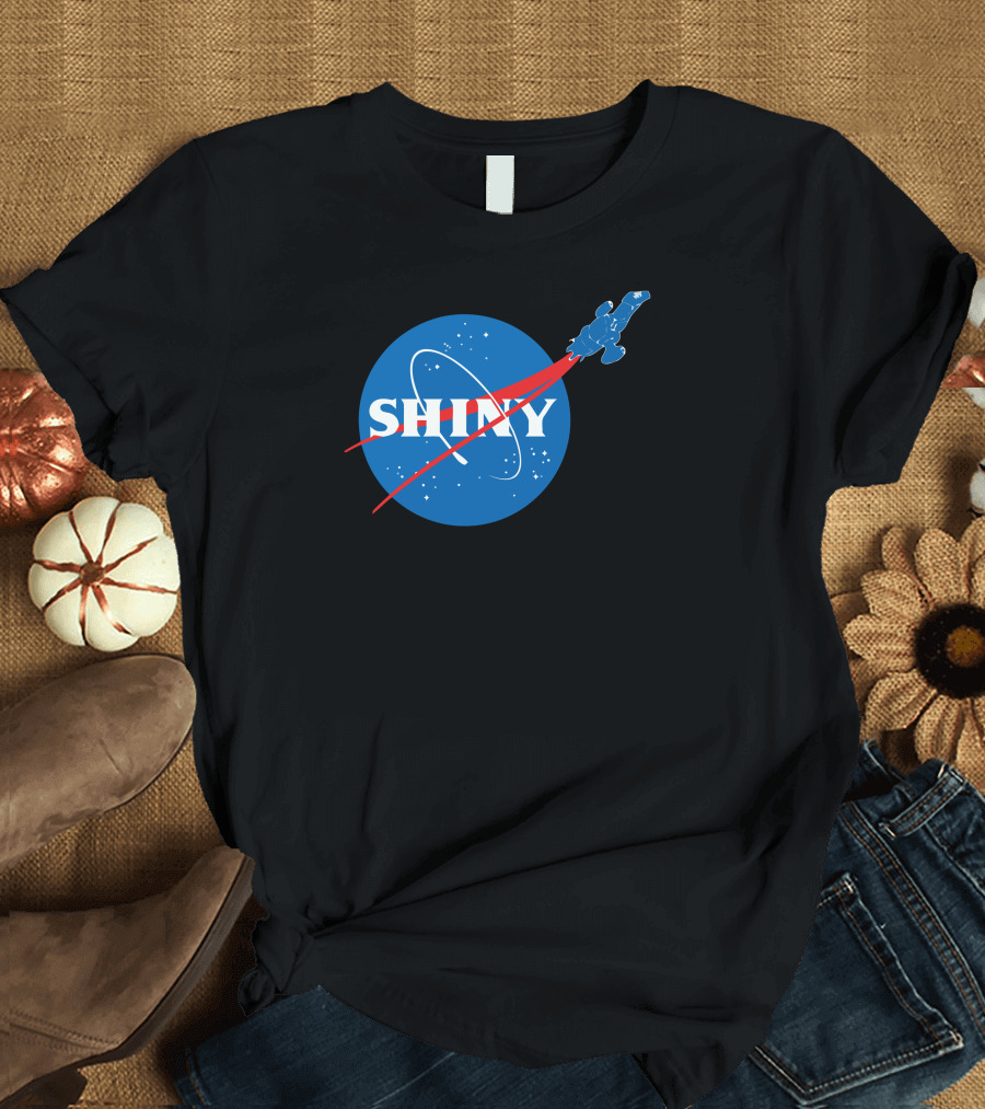 Shiny Space Exploration Serenity T-Shirt