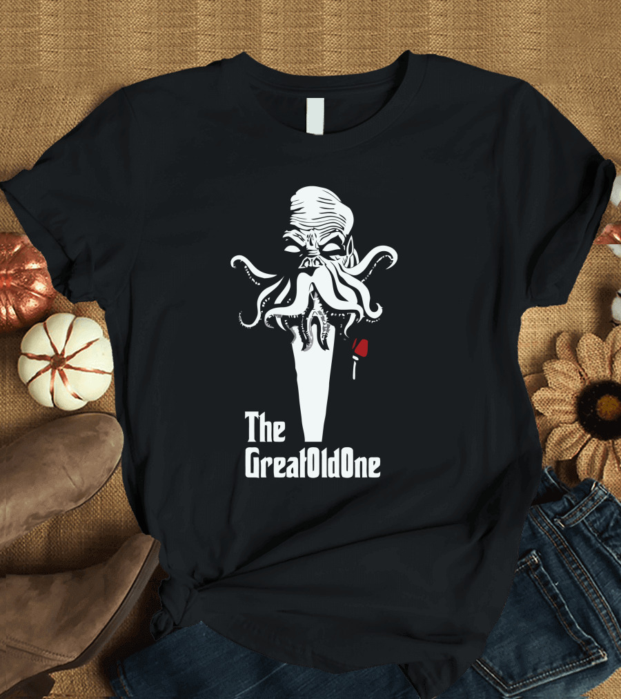 The Great Old One Cthulhu Godfather Mashup T-Shirt