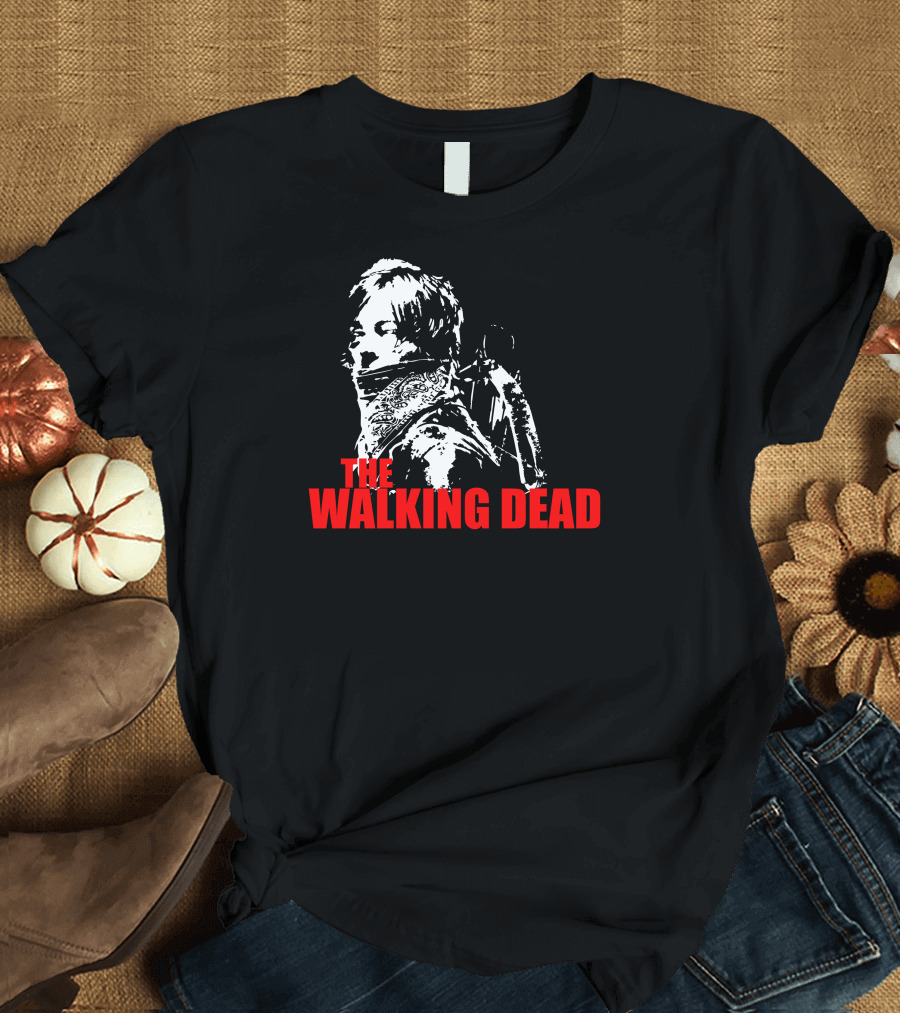 The Walking Dead Daryl Dixon Bandana Zombies T-Shirt
