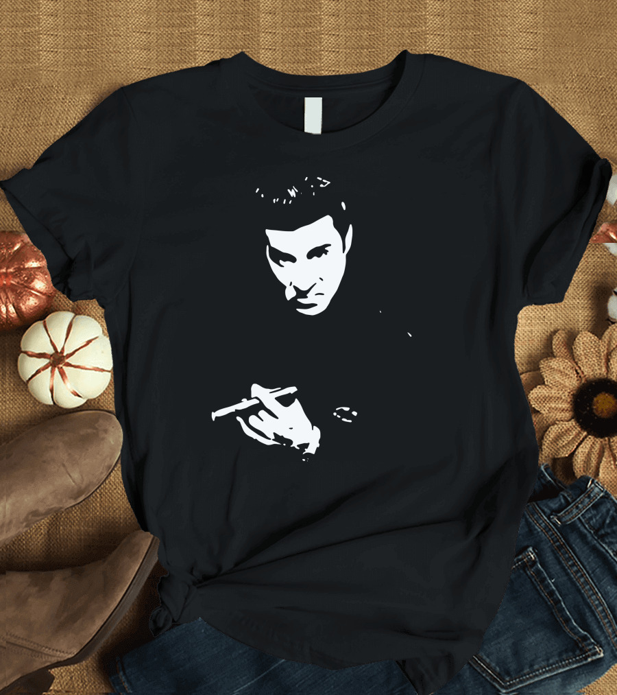 Van Zandt Silvio Sopranos Iconic Black and White Image T-Shirt