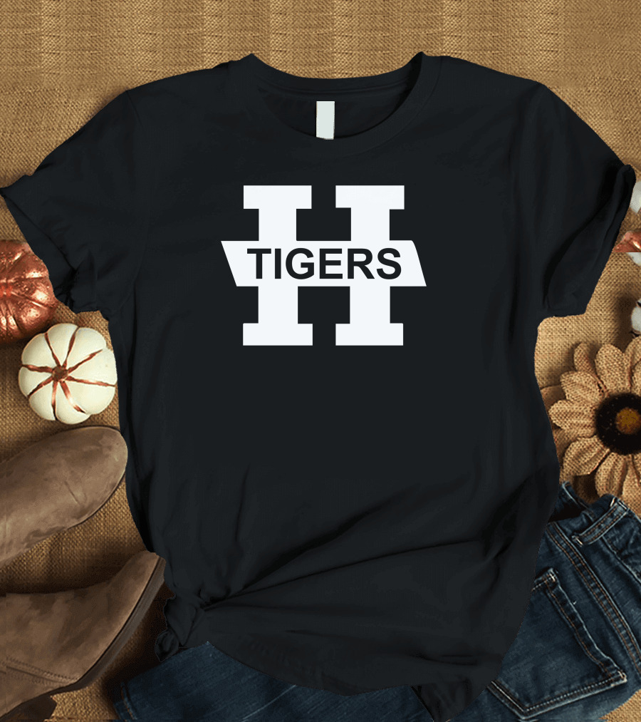 Vintage Hamilton Tigers New York Hockey H-Tigers T-Shirt