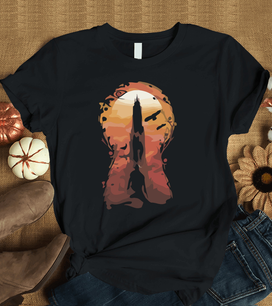 The Wind Through The Keyhole Dark Tower Sunset T-Shirt