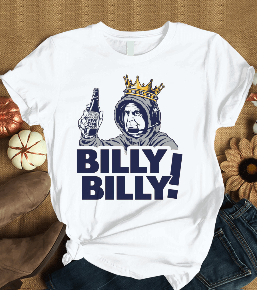 BILLY BILLY FIVE TIME CHAMPS 01 03 04 14 16 T-Shirt