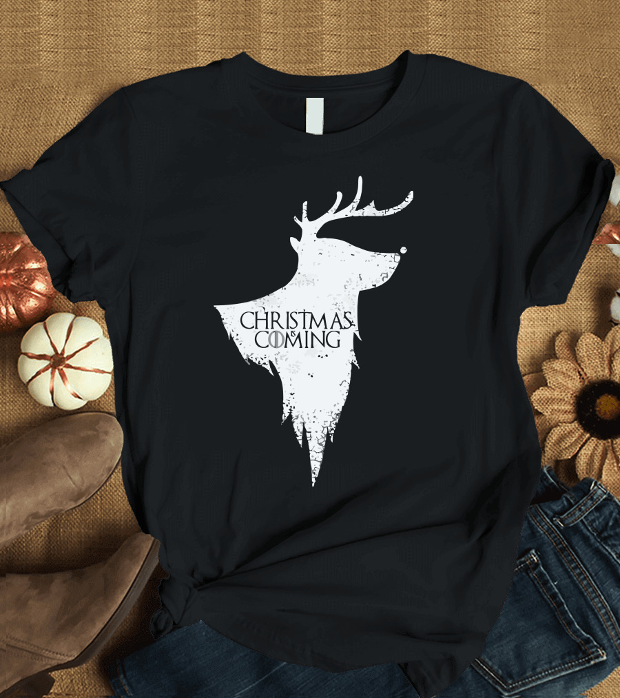 Christmas Is Coming Reindeer T-Shirt