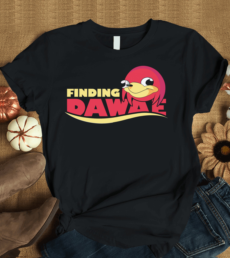 Finding Da Wae Ugandan Knuckles Meme T-Shirt