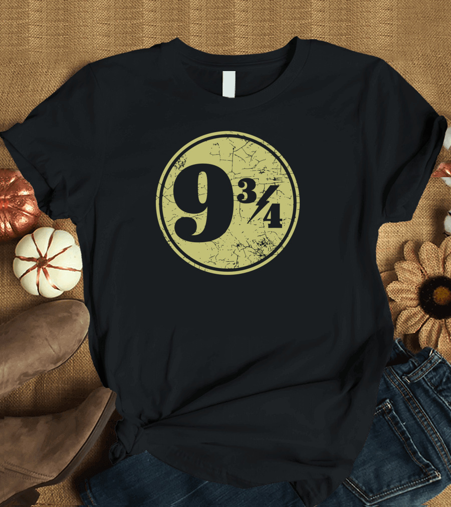 9 3/4 Platform Symbol Yellow Circle T-Shirt