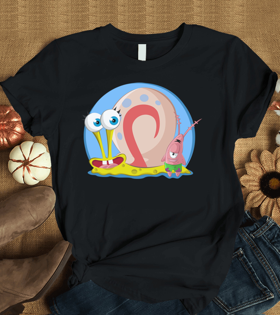 SpongeBob Opposite Day Gary and Patrick Switch Roles T-Shirt