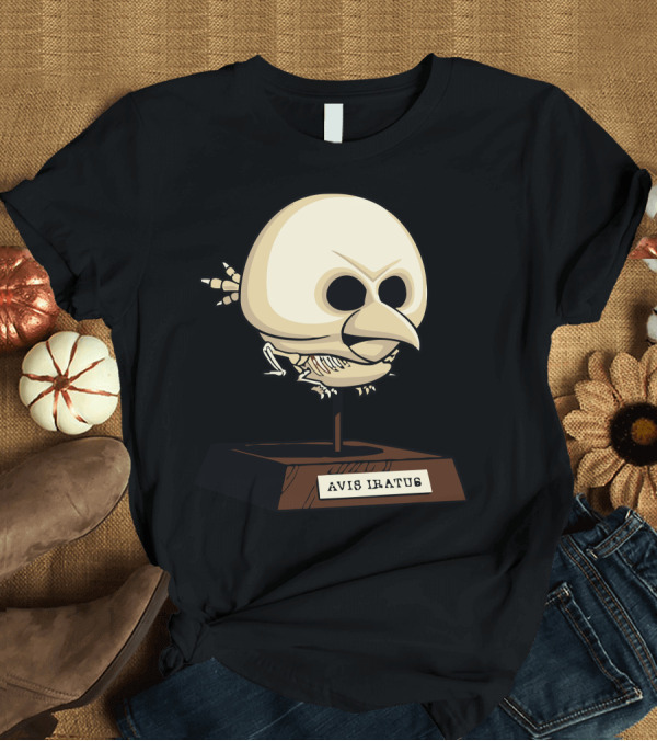 T-Shirt: Angry Species Avis Iratus Bird Skull Sculpture T-Shirt Angry Species Avis Iratus Bird Skull Sculpture T-Shirt